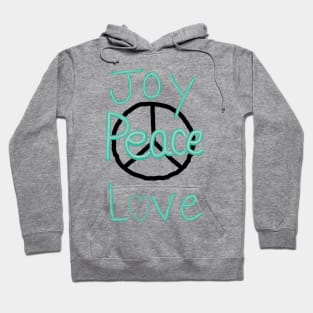 Joy Peace Love Hoodie